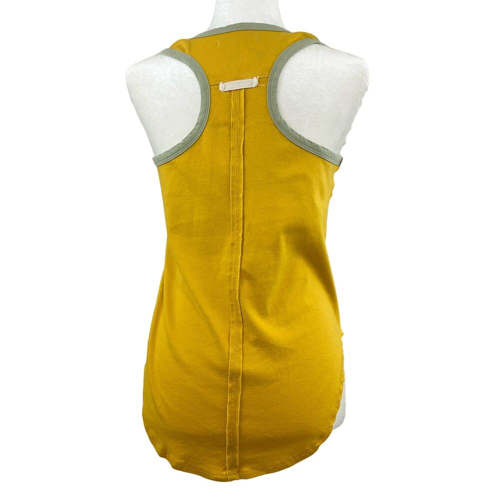 Women's Mustard Yellow Tank Top - Picture 5 of 10